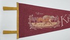 1910   s Vtg Kentucky Derby 26    Felt Souvenir Horse Racing Pennant Beautiful Image
