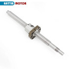 Ballscrew Sfu 1204 12mm Rolled  200-1000mm Length With Bk bf10 And Nut For Cnc
