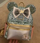 Disney Loungefly Minnie Mouse Main Attraction Carousel Mini Backpack   2 Ears