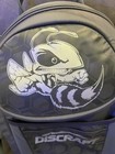Discraft Gripeq Bx Buzzz Backpack Disc Fold Bag Excellent Condition Black Silver