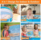 Peradix 4-in-1 Baby Pool Tent With Uv Sunshade   Mosquito Net     Pop Up
