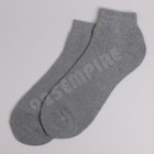 Lot Gray Ankle quarter Crew Men s Sport Socks Cotton Low Cut Size 9-11 10-13