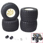 Rc Wheel Tires W adapters For Tamiya Cw-01 Lunch Box Midnight Pumpkin Montero