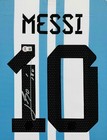 2022 World Cup Argentina Lionel Messi Signed Autographed Jersey Framed Beckett
