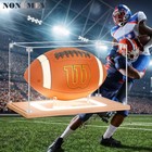 Football Display Case With Light  Uv Protected Acrylic Football Full Size Wit   