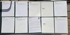 Nasa Astronaut Lithos Lot Of 10 Nelson Signed Shriver Signed Engle Allen Lucid