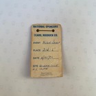 Original Card 1982 Aau Junior Olympics Medal High Jump 2nd Place Sears Roebuck
