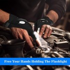 New Led Flashlight Gloves Gadget Finger Lights Waterproof Camping Fishing Repair