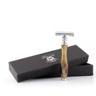 Double Edge Safety Razor   Shaving Brush Luxury Shaving Set For Men - Best Gift