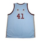 Harlem Globetrotters Jersey Sweet Lou  41 Blue Basketball Platinum Fubu Size 3x