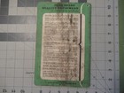 John Deere Corn Planter Manual Om-b1-851  Two-row Tractor No  290