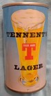 Tennent s Lager Beer Can - Penny End Of The Day - Uk - Steel - 11 21 Oz - Boston
