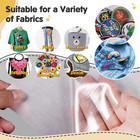 Iron On Adhesive Sheets 20pcs  Heavy Weight Double-sided Heat Melt Fabric Glue S