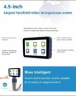 4 5 Inch Touch Screen Digital Video Laryngoscope Reusable Sterilizable Blades