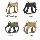 Tactical Dog Vest Us Working Dog Military Harness With Handle No-pull Large