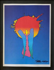 Peter Max   Beautiful     Signed Print    New Frame