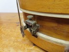 Antique 1930s-40s Student 12  Wood Snare Drum Calf Heads Throw-off Date Jan 1927