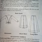 Folkwear Schoolmistress  Shirt Waist skirt Sewing Pattern 216  1982 Unused-f2 