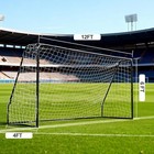 12x6 Ft Metal Soccer Goal   Football Goal Posts W net Backyard Practice Training