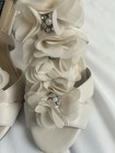 Alex Marie Women s Size 7 M Ivory Dress Sandal Wedding Bride Champagne