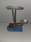 Vintage Zenith Egg Scale Grader 1002 Cast Iron Antique Original Patina Blue Red