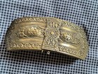 Antique Bulgarian Brass Big Buckle