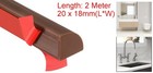 79  Coffee Flexible Quarter Round Molding Silicone Peel And Stick Molding Trim