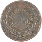 Uruguay - 20 Centesimos - 1857