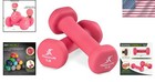 2-pack Prosourcefit 4 Lbs Dumbbells With Neoprene Coating For Strong Grip