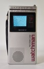 Sony Watchman Fd-30a Mini Portable Am fm Vhf Ufh Stereo Includes Carry Case