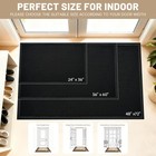 24 x 36  Front Door Mat Outside Entrance  Mesh Quick-dry Rubber Doormat  Heav   