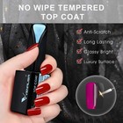 Venalisa 4 Pcs 15ml Gel Nail Ploish Base And Top Coat Set  No Wipe High Gloss