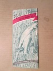 Road Map And Fishing Brochure Of Ottertail County Minnesota 1954