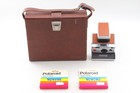    exc 5 W  Case    Polaroid Sx-70 Land Camera Brown Instant Model 1 From Japan 4303
