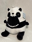 Applause 9    Monster Panda Bear Stuffed Animal Jazwares Plush Toy