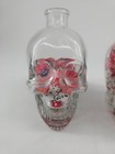 Crystal Head Two Vodka Bottles With Dice Glass Skull 750ml
