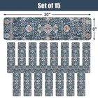 Hombys Non-slip Carpet Stair Treads For Wooden Steps Set Of 15  30 x8  Indoor   