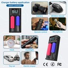    smart 18650 Battery Charger  Universal Charger With Lcd Display For Recharge   