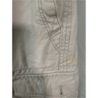 Izod Mens Tan Cargo Shorts Multi-pocket Utility Cotton Blend Size 32