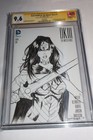 Cgc Ss 9 6 Batman Dark Knight Iii 1 Sketch Comic Art Signed Wonder Woman Vander