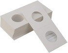 2x2 Coin Holders Flips Lot Of 25 - Quarter Size 24 3mm