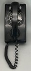 Vintage Western Electric Black Rotary Dial Wall Telephone Bell System Model 554