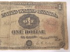1891 Us  1 Dollar Treasury Note Circulated Large Size Note  i-20304 