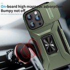 For Iphone 17 Pro Max 16 15 14 13 12 11 7 Magnetic Ring Stand Rugged Phone Case