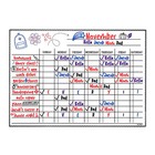 Magnetic Daily Reward Chore Chart Dry Erase For Kids Adults Refrigerator 17x12