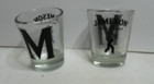 Jameson Shot Glass Set Of 2 Monogramed  m  Irish Whiskey Barware Shot Glasses