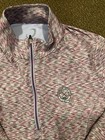 Overbrook Golf Club Zero Restriction 1 4 Zip Women   s L Excellent Condition 