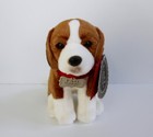 Fao Schwarz Beagle Dog Plush Stuffed Animal 10 