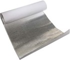 Aluminized Heat Shield Thermal Barrier Adhesive Backed Heat Sleeve 40 x47  Mat