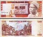 Guinea Bissau 1000 Pesos 1993  Unc  5 Pcs Lot  Consecutive  P-13b